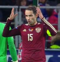 Футбол, Евро-2016: Россия - Черногория, счет 2:0