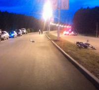 В Белебее скутер протаранил столб, погиб пассажир