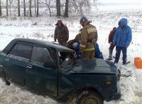 На трассе Ряжск-Рязань у деревни Епихино в ДТП  Peugeot Boxer и ВАЗ-2107 пострадали четыре человека