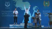 14-летний Егор Качмашев из Березовского завоевал золотую медаль на первенстве мира по плаванию в ластах в Томске