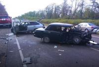 Водитель ВАЗ-2107 погиб в массовом ДТП на трассе Краснодар - Ейск